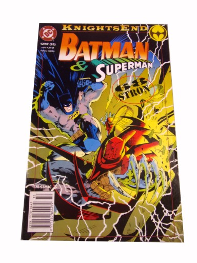 BATMAN & SUPERMAN 12/97 TM-Semic