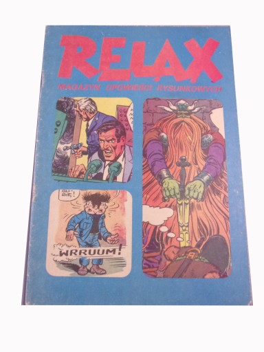 RELAX MAGAZYN OPOWIEŚCI RYSUNKOWYCH zeszyt 20 1978 r.