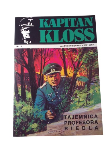 KAPITAN KLOSS 15. TAJEMNICA PROFESORA RIEDLA 2002r
