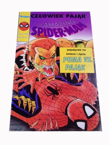 SPIDER-MAN 8/1992 TM-Semic