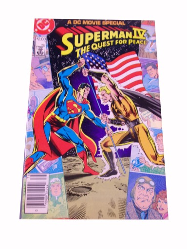 SUPERMAN IV THE QUEST FOR PEACE 1987 r. wyd. anglojęzyczne