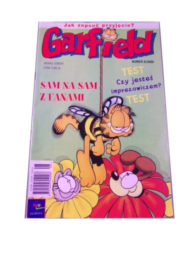 GARFIELD 8/2000 .
