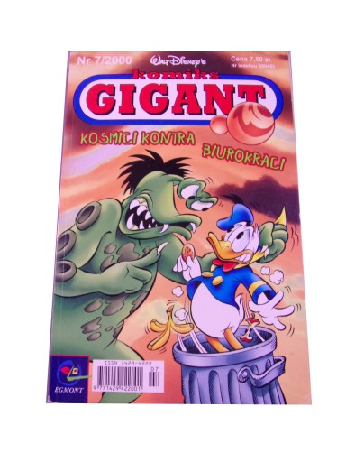 KOMIKS GIGANT 7/2000 KOSMICI KONTRA BIUROKRACI