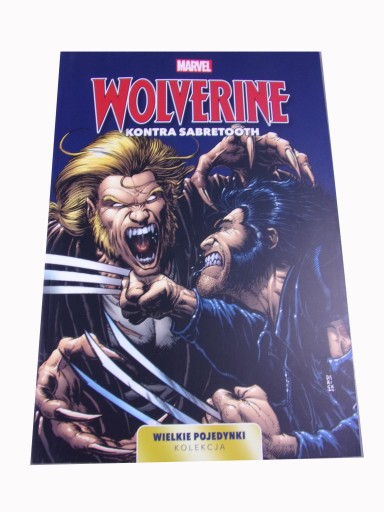 MARVEL WIELKIE POJEDYNKI 6. WOLVERINE KONTRA SABRETOOTH