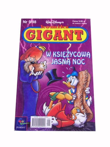KOMIKS GIGANT 9/98 W KSIĘŻYCOWĄ JASNA NOC