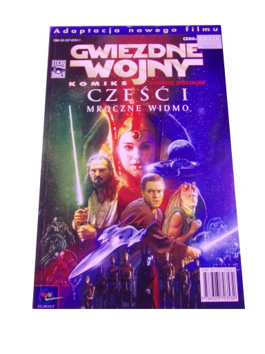 GWIEZDNE WOJNY część I MROCZNE WIDMO wyd. I 1999 r.