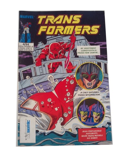 TRANSFORMERS 4/94 TM-Semic