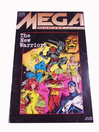 MEGA MARVEL THE NEW WARRIORS 3/1995