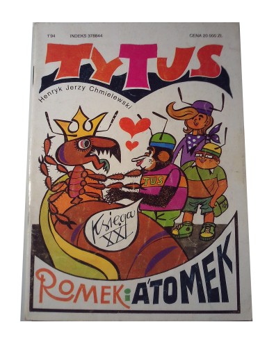 TYTUS księga XXI 1994 r. wyd. I