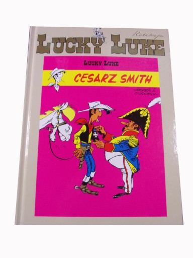 LUCKY LUKE CESARZ SMITH 2015 r. twarda okładka