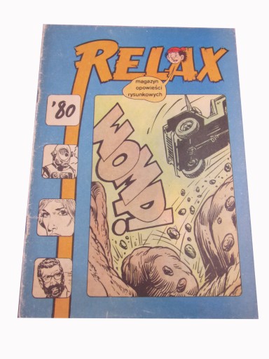 RELAX MAGAZYN OPOWIEŚCI RYSUNKOWYCH zeszyt 29 1980 r.