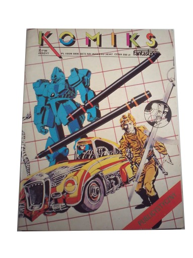 KOMIKS PUBLICYSTYCZNY 2/7 1989 r.