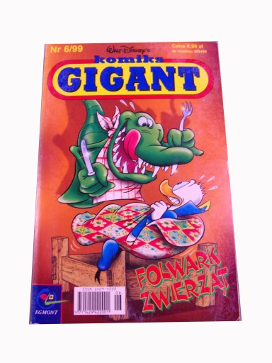 KOMIKS GIGANT 6/99 FOLWARK ZWIERZĄT