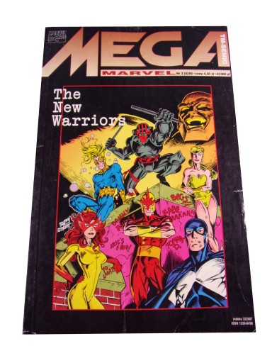 MEGA MARVEL 3/1995 THE NEW WARRIORS