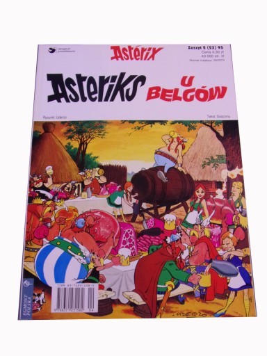 ASTERIX 23. ASTERIKS U BELGÓW wyd. I 1995 r.