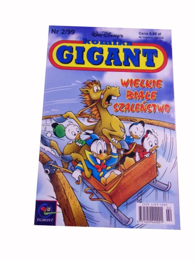 KOMIKS GIGANT 2/99 WIELKIE BIAŁE SZALEŃSTWO