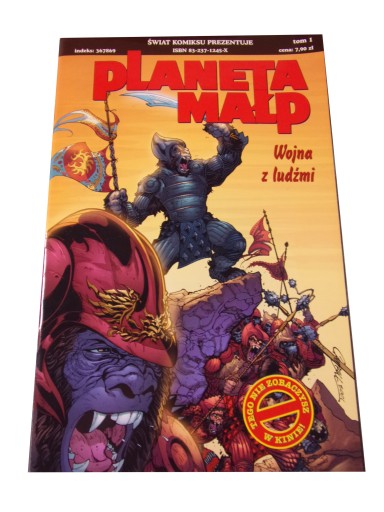 PLANETA MAŁP 1. WOJNA Z LUDŹMI 2001 r.