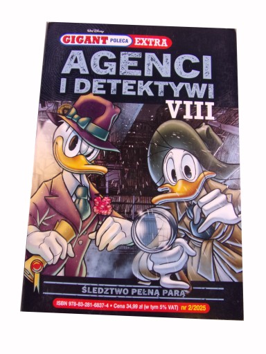 GIGANT POLECA EXTRA 2/2025 AGENCI I DETEKTYWI VIII ŚLEDZTWO PEŁNĄ PARĄ