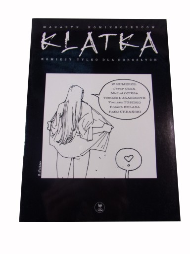 KLATKA nr 1 MAGAZYN KOMIKSOŻERCÓW DLA DOROSŁYCH 1999 r.