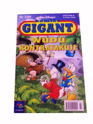 KOMIKS GIGANT 3/99 WUDU KONTRATAKUJE