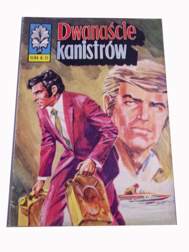 KAPITAN ŻBIK DWANAŚCIE KANISTRÓW wyd. I 1974 r.