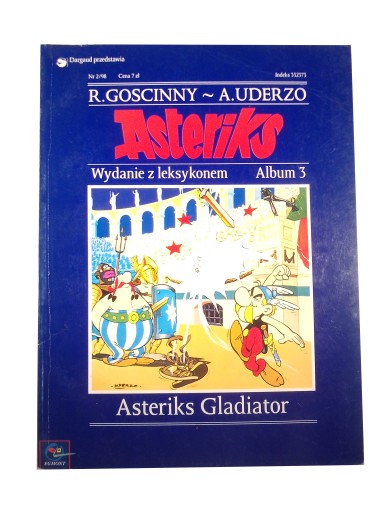 ASTERIKS GLADIATOR 98 r. wyd. z leksykonem