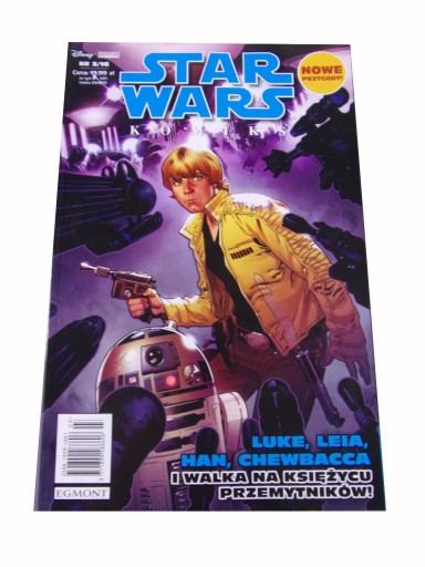 STAR WARS KOMIKS 3/16 LUKE, LEIA, HAN, CHEWBACCA I WALKA NA KSIĘŻYCU...